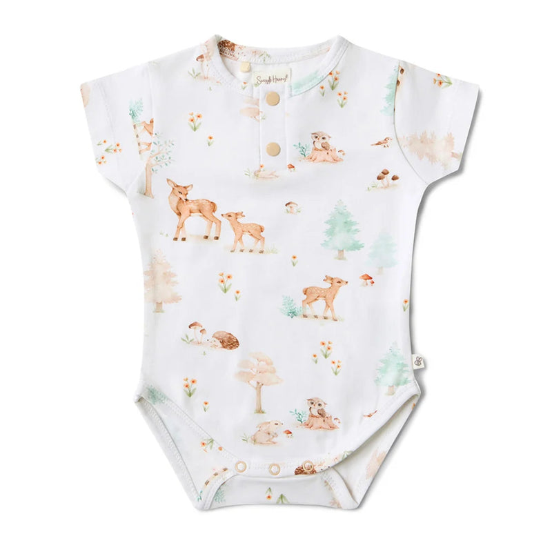 Snuggle Hunny - Organic Short Sleeve Bodysuit