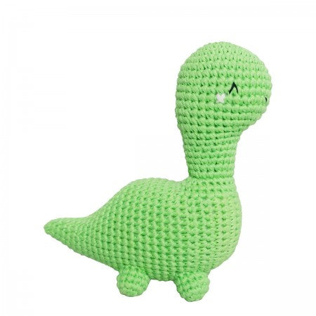 Crochet plush toy - Brachiosaurus Soft Rattle