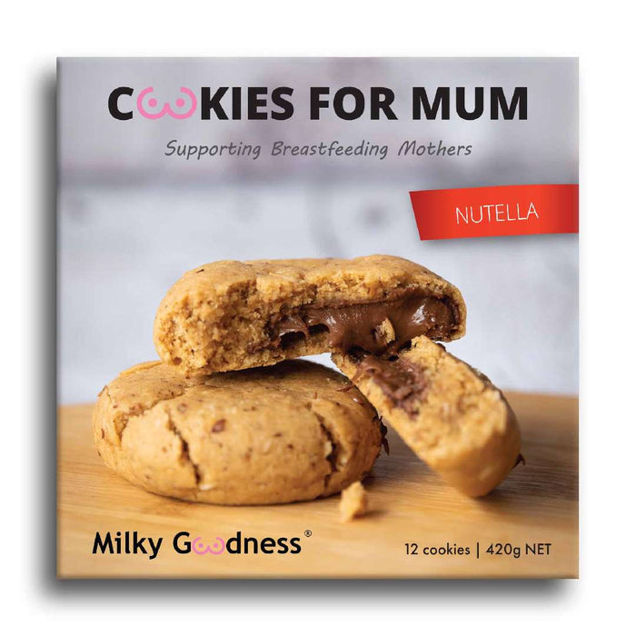 Nutella Lactation Cookies - Milky Goodness