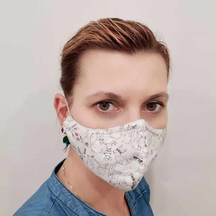 Reusable Face cloth mask - Handmade in Australia - In stock