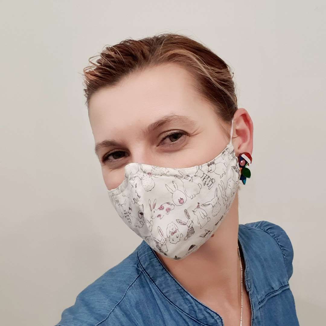 Reusable Face cloth mask - Handmade in Australia - In stock