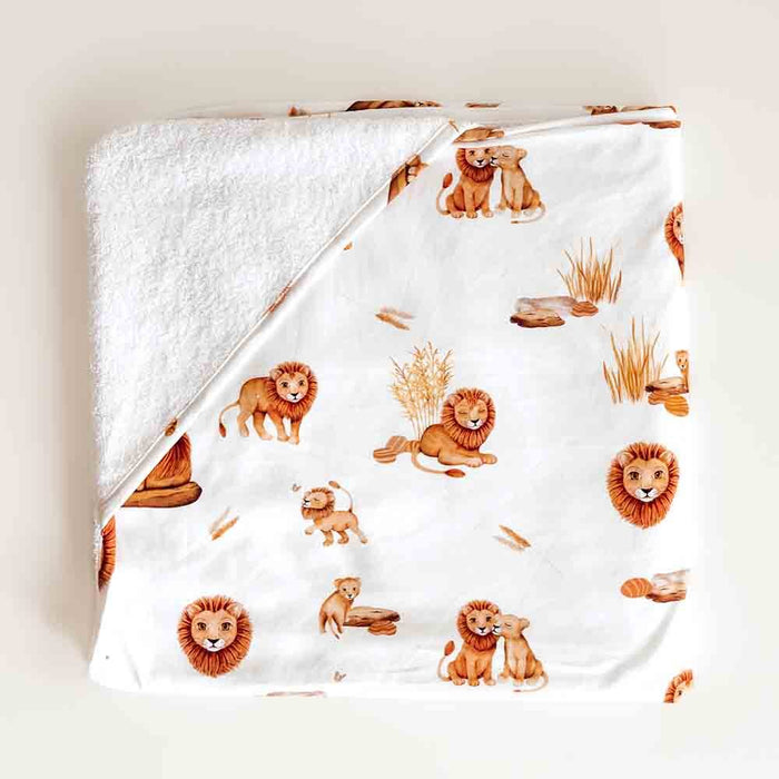 Snuggle Hunny Organic Baby Hooded Towel - various