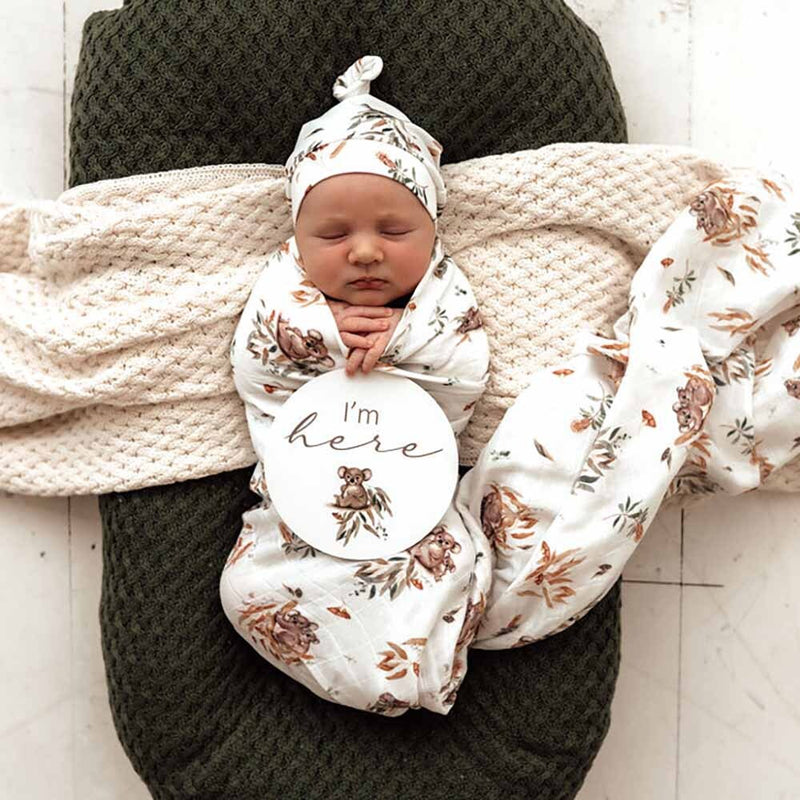 Snuggle Hunny Organic Baby Muslin Wrap - various