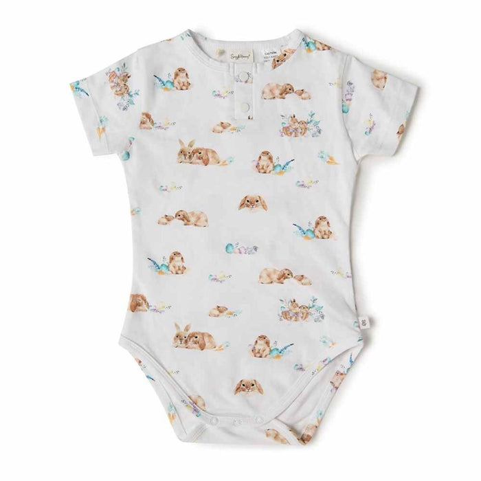 Snuggle Hunny Bodysuit Short Sleeve  - Easter