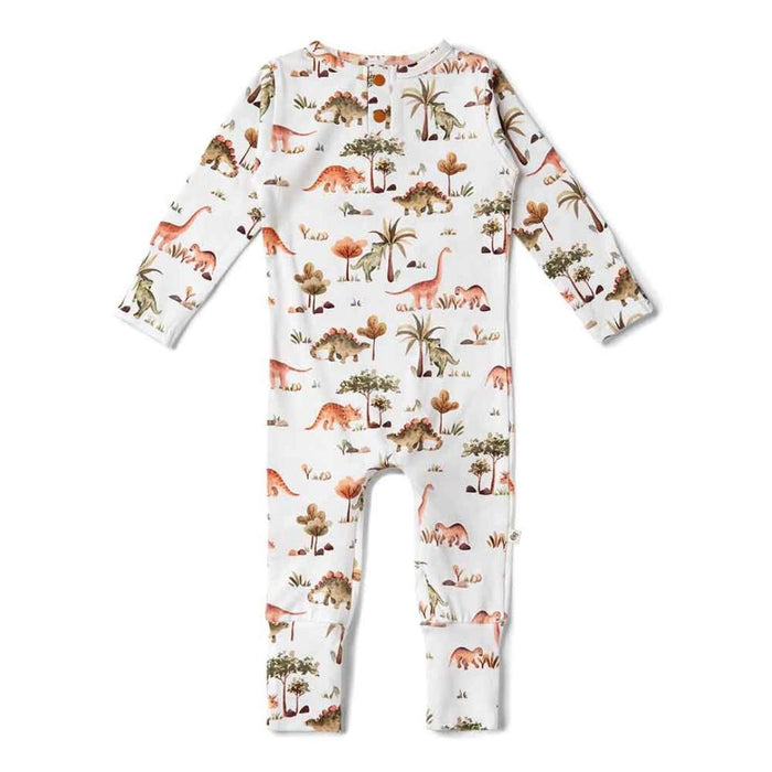 Snuggle Hunny Growsuit (baby onesie) - Dino