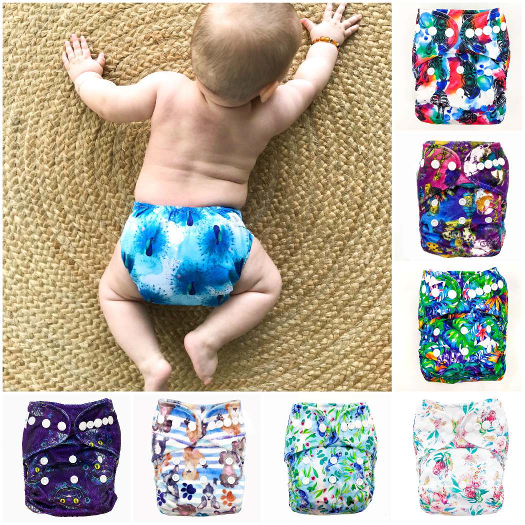 Bare Cub - All In One (AIO) cloth nappies