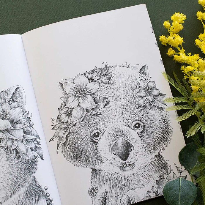 Colouring Book A4 - Wild Australia