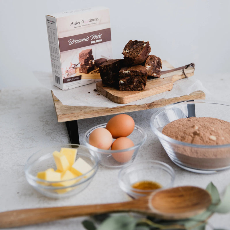 Triple Choc Brownie Mix - Milky Goodness