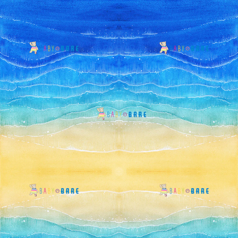 Bare Cub - Teddy Bare- Side Snapping Cloth Nappy