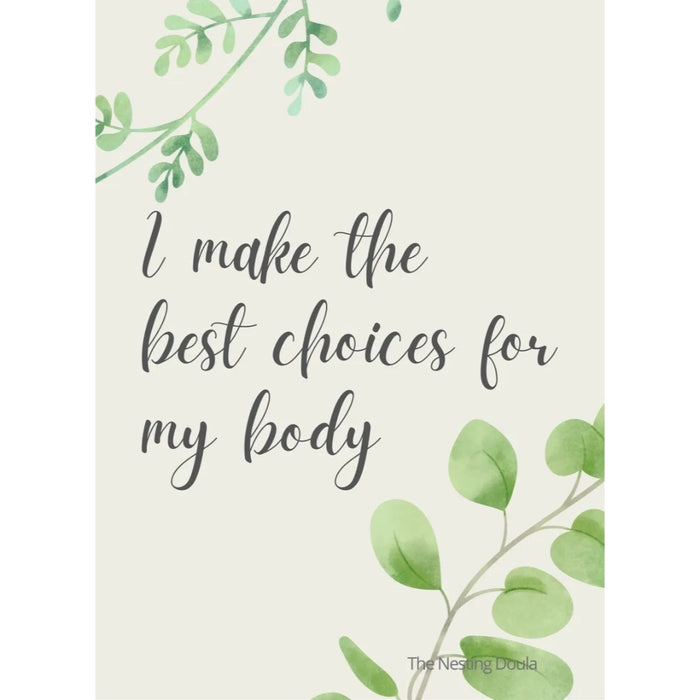 Birth Affirmation Cards