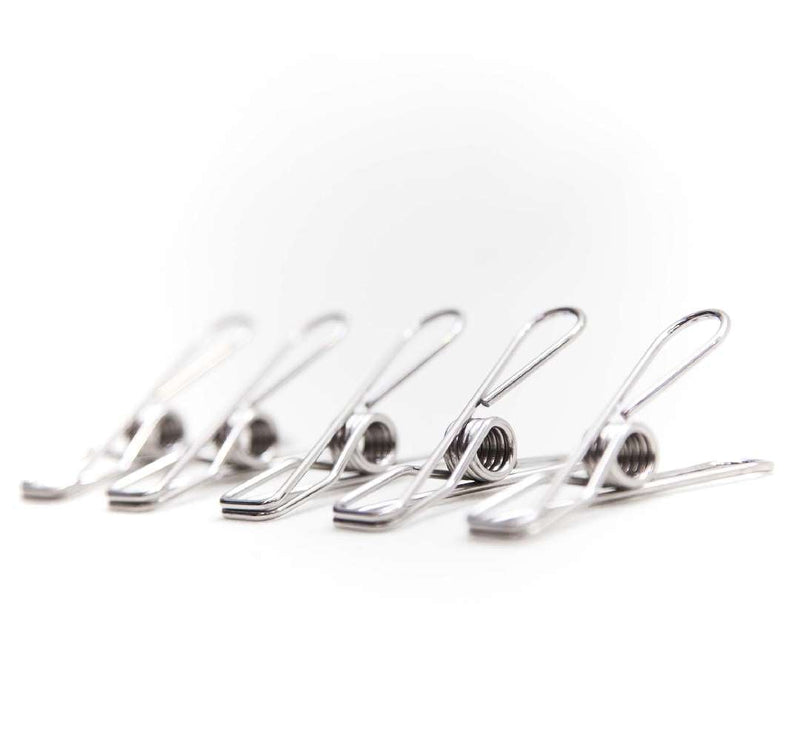 Stainless Steel Infinity Clothes Pegs 20 Pack