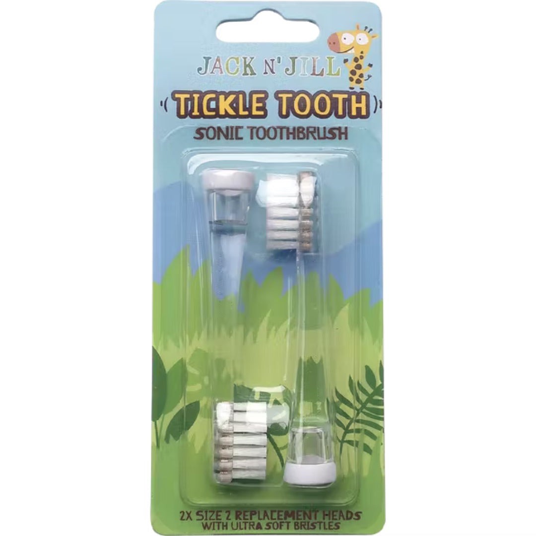 Tickle Toothbrush Replacement Heads - 2 Pack