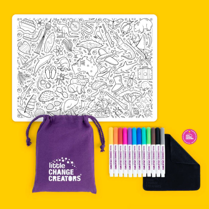 Re-FUN-able Colouring Set - Little Change Creators