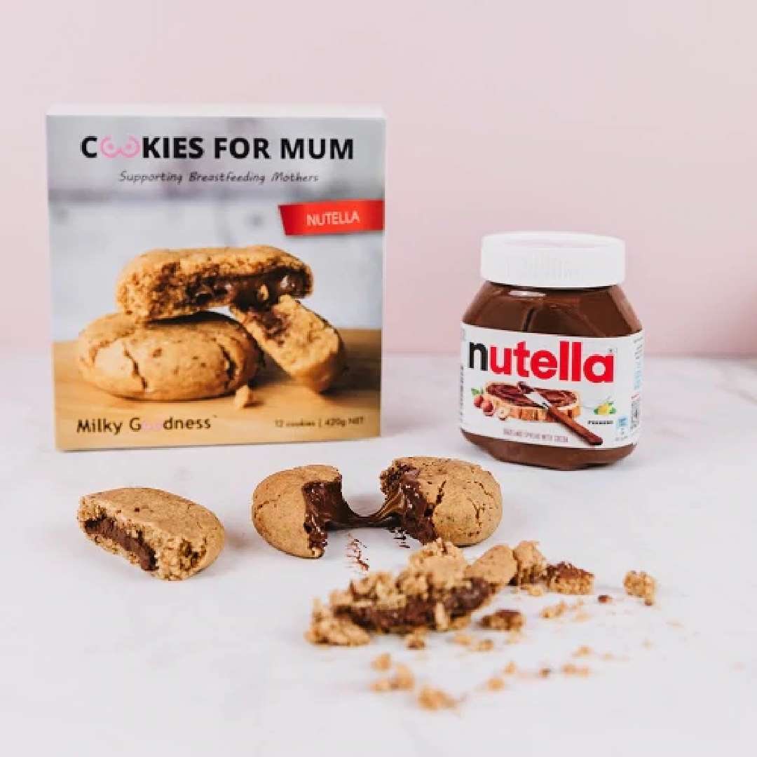 Nutella Lactation Cookies - Milky Goodness