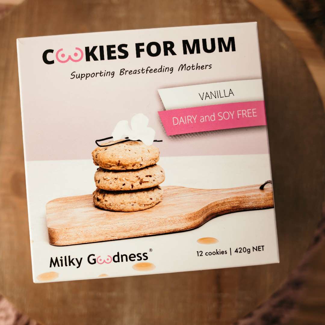 Vanilla Lactation Cookies - Milky Goodness (Dairy & Soy Free)