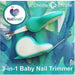 Nail Snail ™ 3-in-1 baby nail trimmer - Bellelis Australia