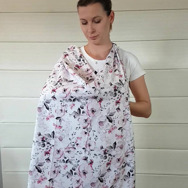 4 in 1 Blanket, Swaddle, Nursing and Pram Cover - Bellelis Australia