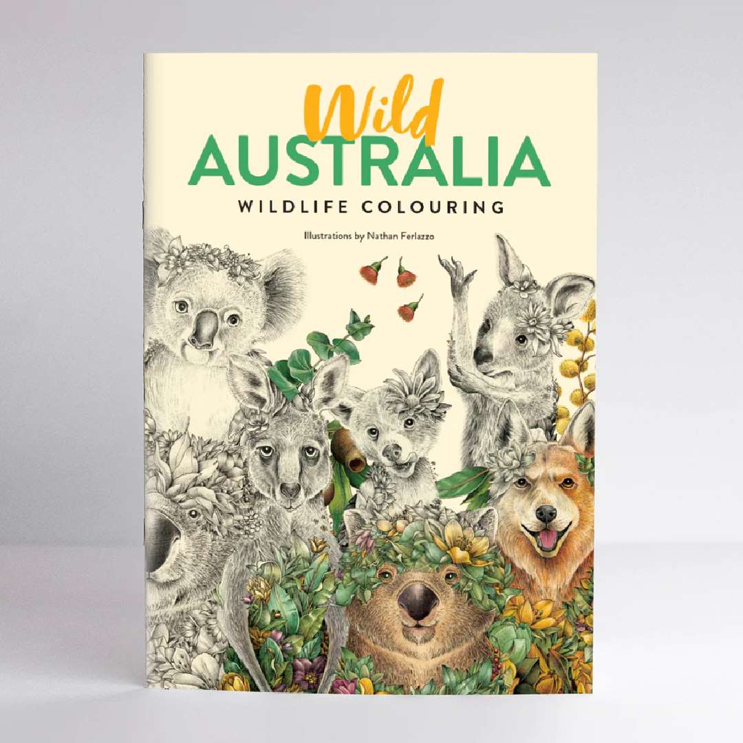 Colouring Book A4 - Wild Australia