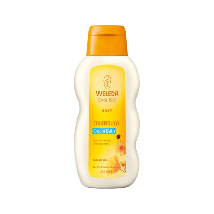 Baby Cream Bath Calendula 200ml - Weleda