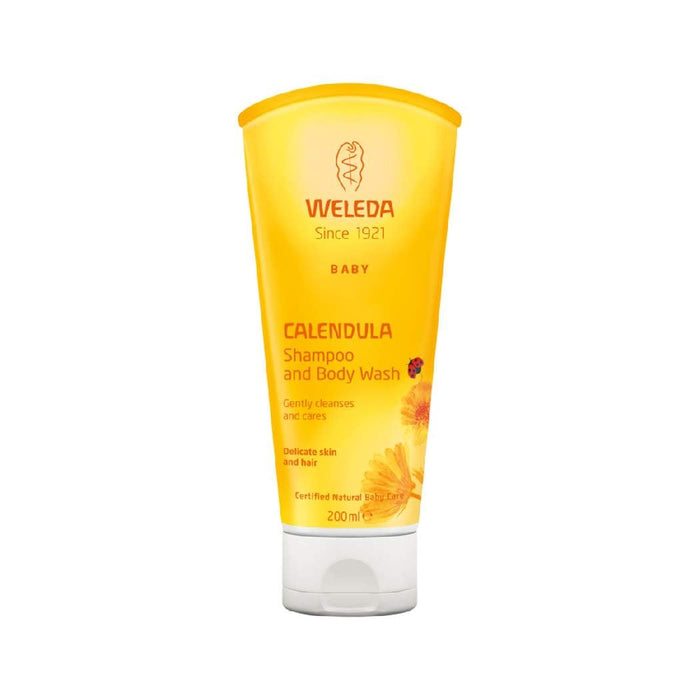 Baby Shampoo and Body Wash Calendula 200ml - Weleda