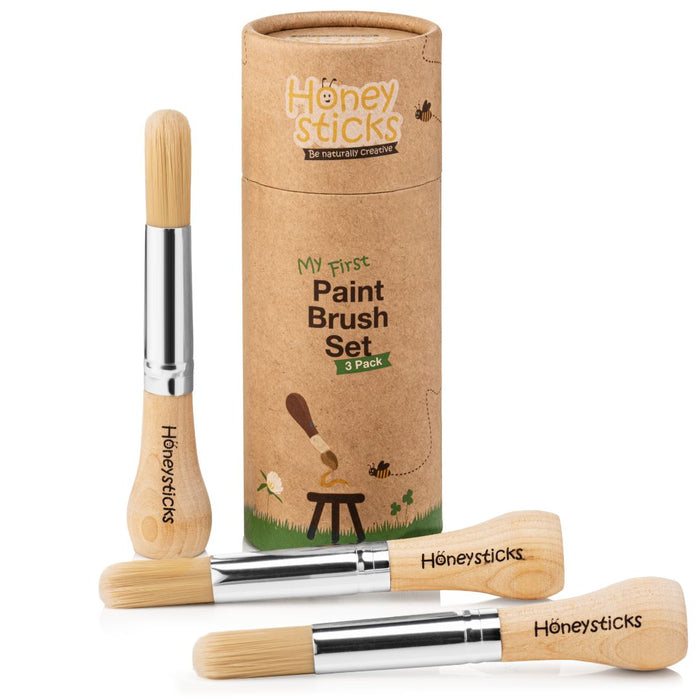 My First Paint Brush Set (3 Pack) - Honeysticks