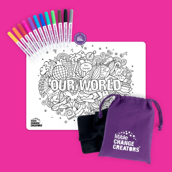 Re-FUN-able Colouring Set - Little Change Creators