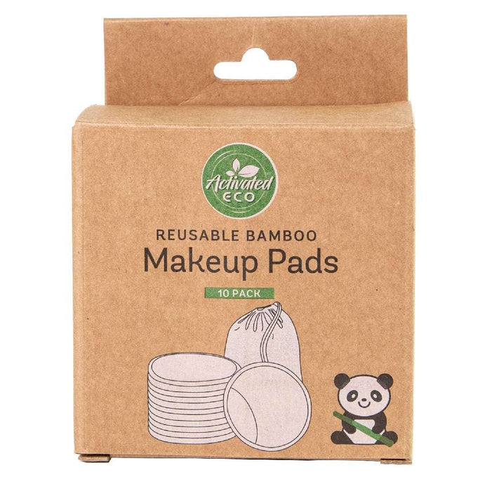 Reusable Bamboo Makeup Removal Pads 10 Pack