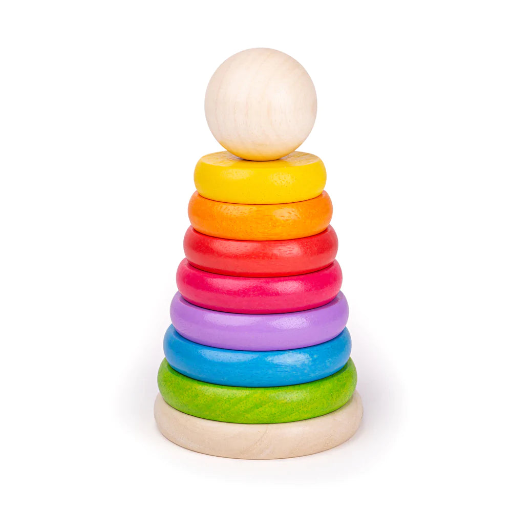 First Rainbow Stacker - Bigjigs Toys