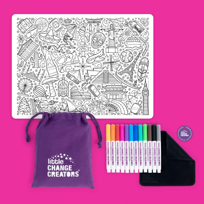 Re-FUN-able Colouring Set - Little Change Creators