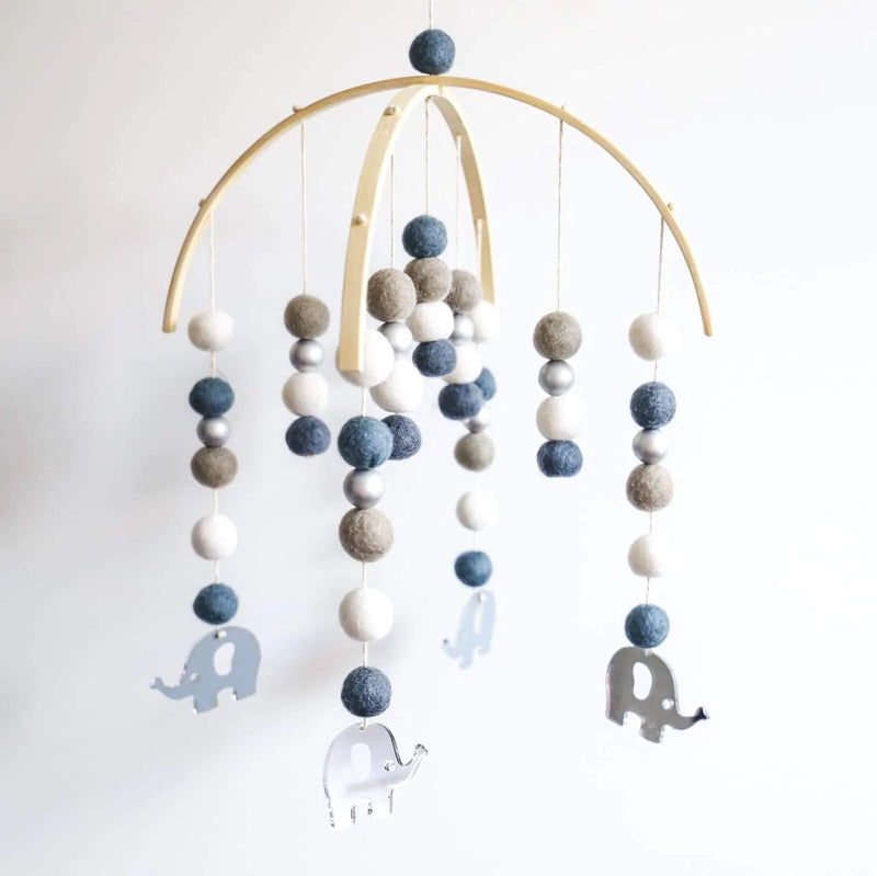 Felt Ball Mobiles