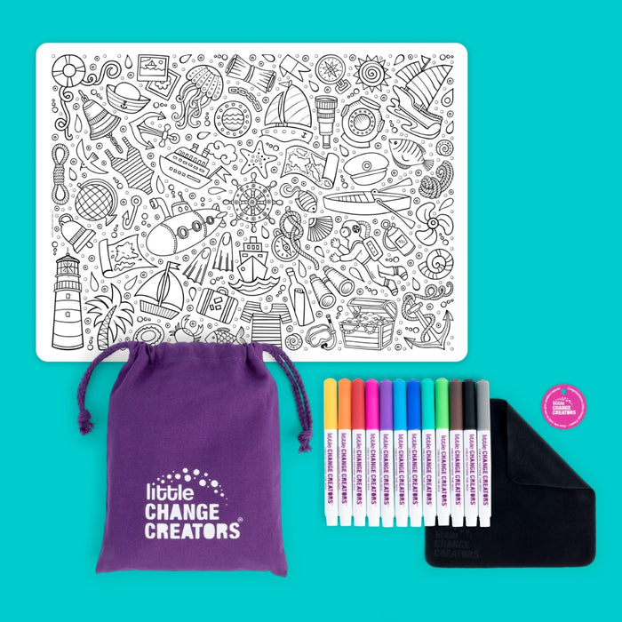 Re-FUN-able Colouring Set - Little Change Creators