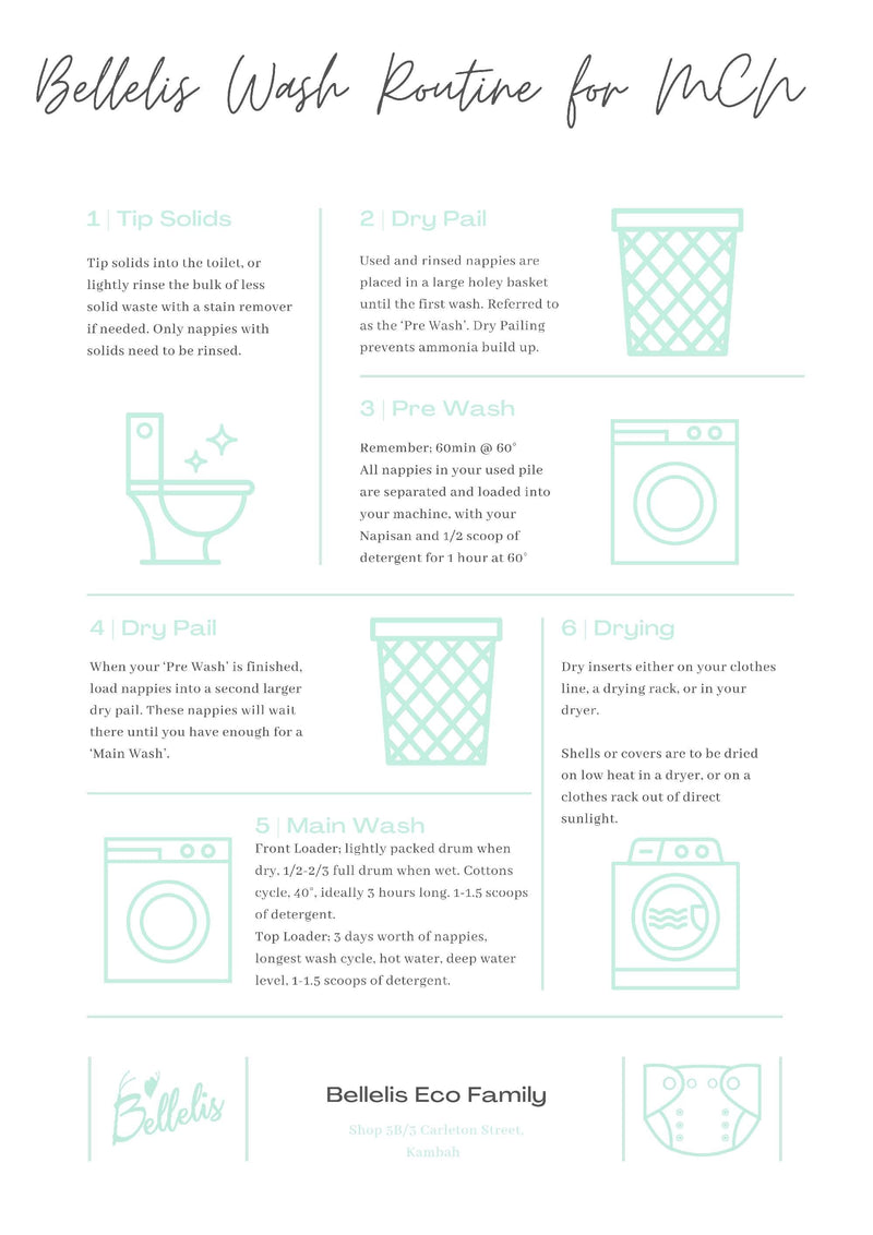 Wash and Prep Routine - PDF