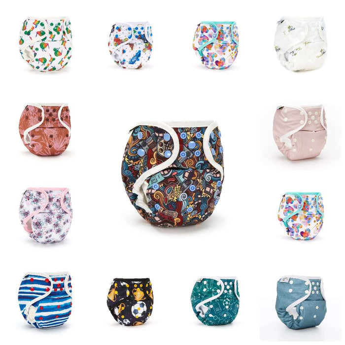 Fudgey ORIGINALS 3'n'1 (OSFM) cloth nappies - Fudgey Pants