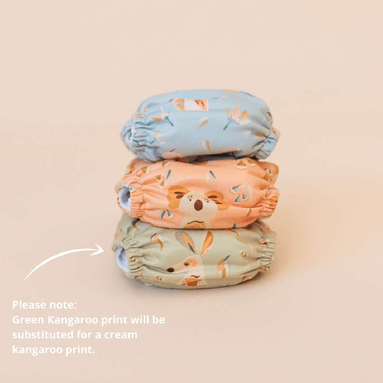 Soft Cover Recycled Ai2 Cloth Nappy - Bare & Boho