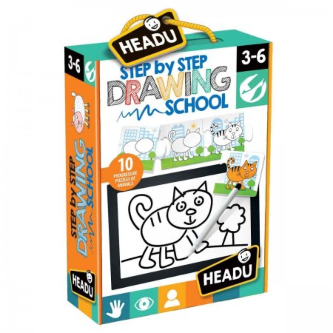 Step By Step Drawing School - Headu