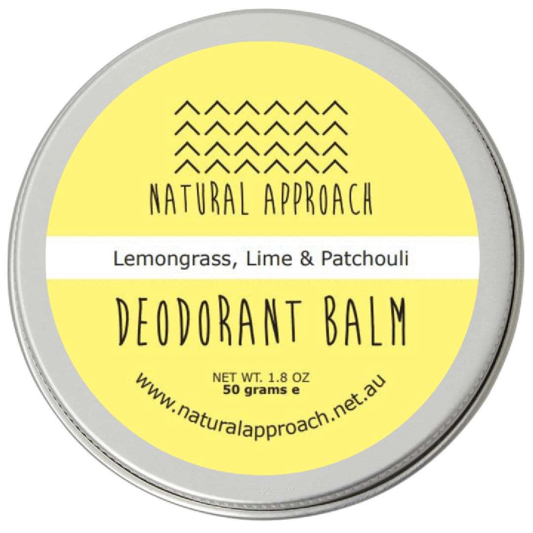 Lemongrass, Lime & Patchouli - natural deodorant (15g or 50g)