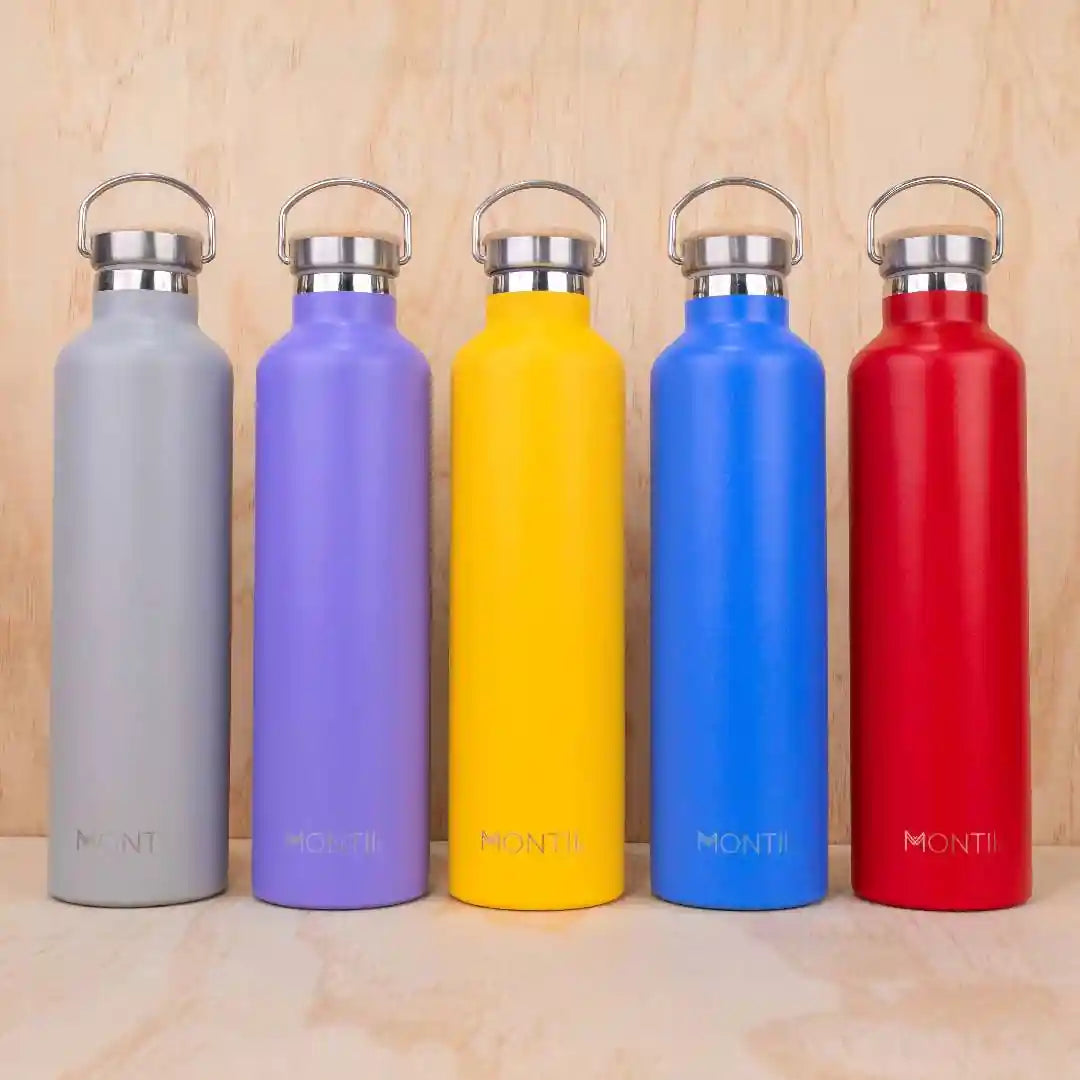 MontiiCo Drink Bottle - Mega (1L) in mixed colours
