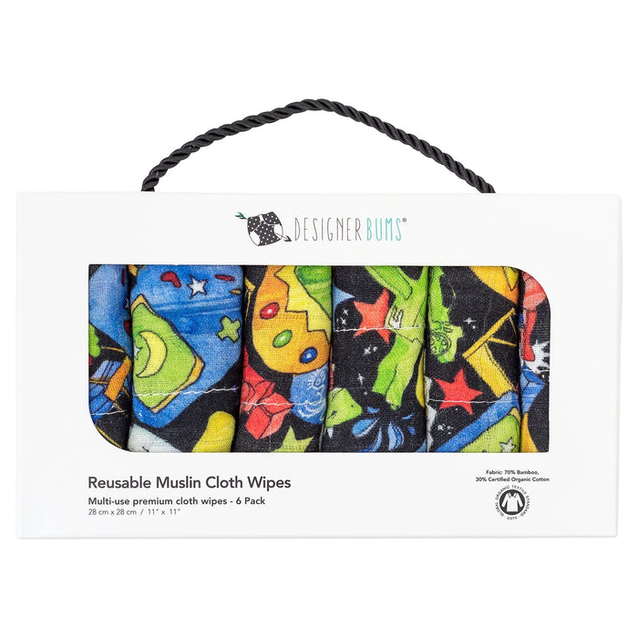 Reusable Muslim Cloth Wipes - Designer Bums