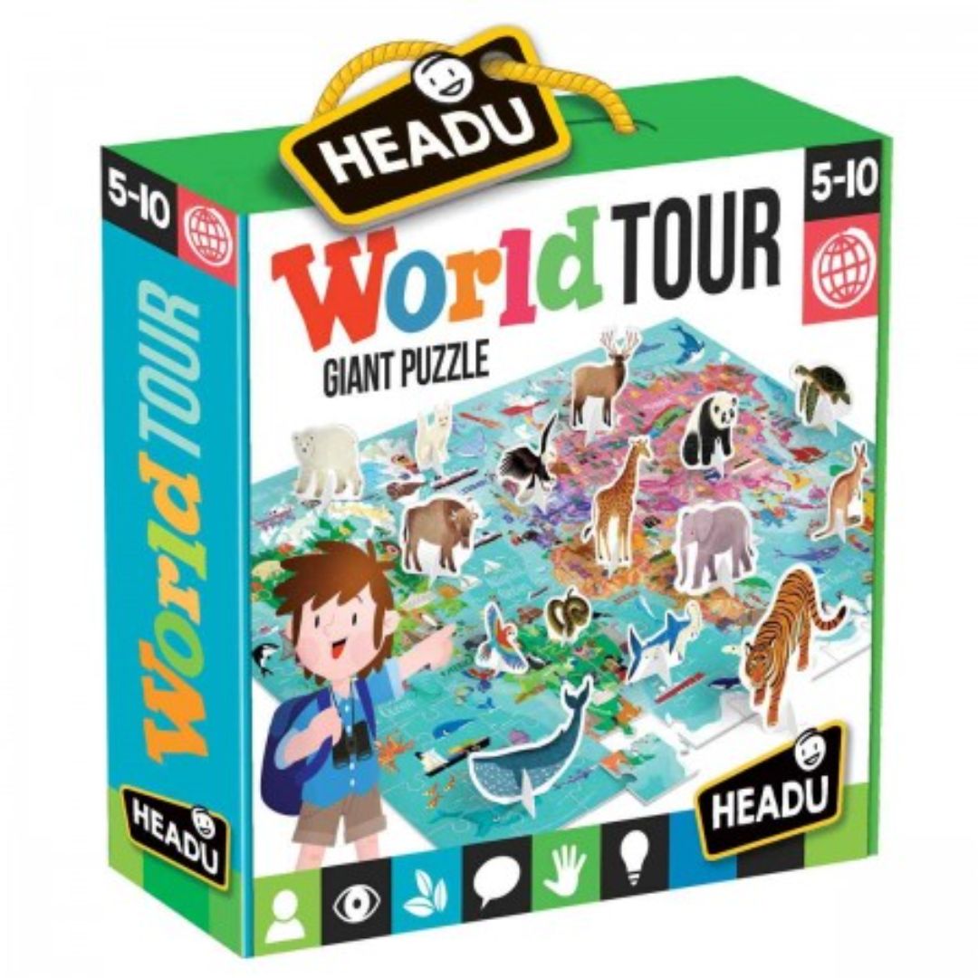 World Tour Giant Puzzle - Headu
