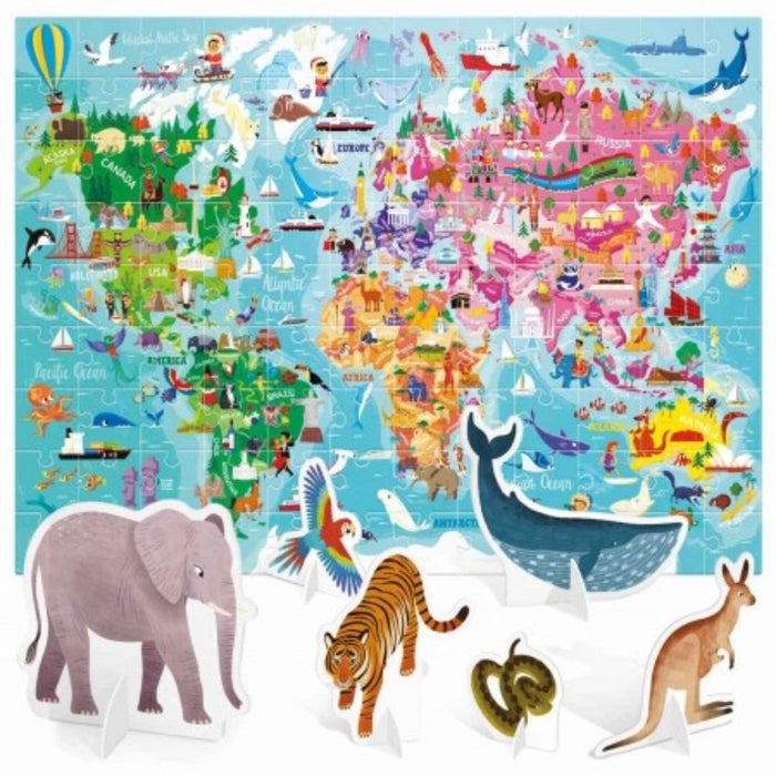 World Tour Giant Puzzle - Headu