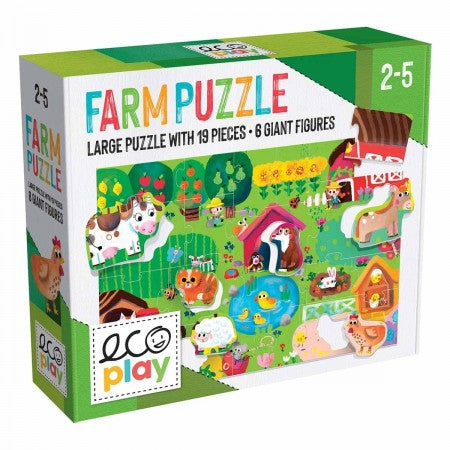 Shapes Puzzle Farm - EcoPlay