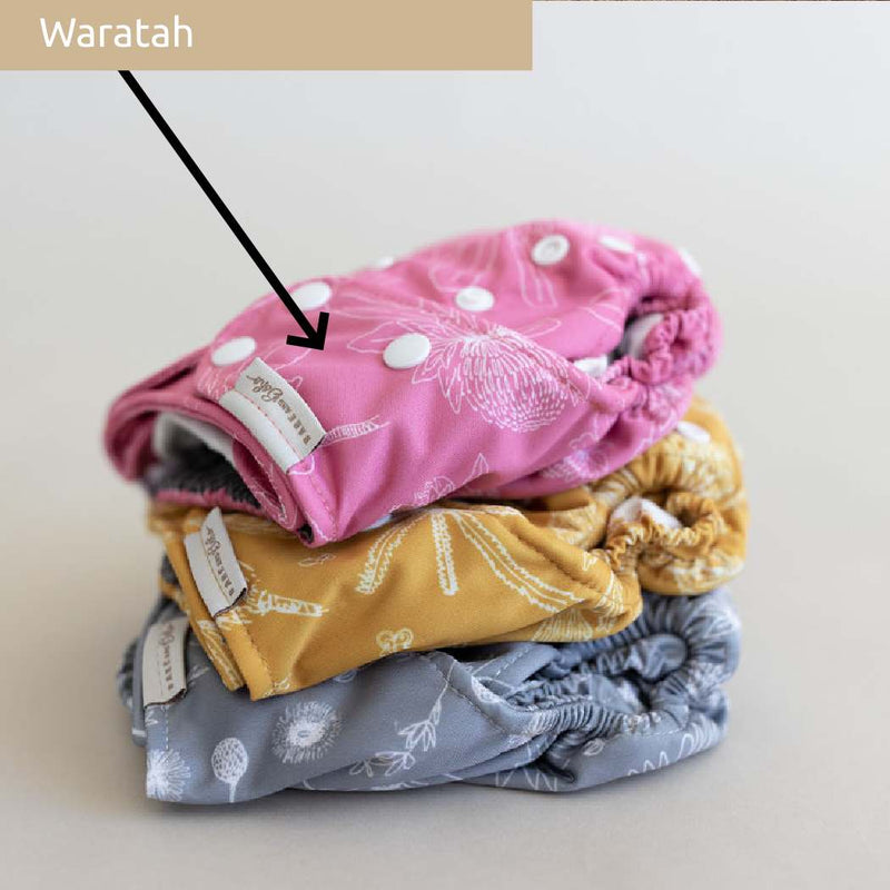 V3 One-Size Cloth Nappy - Bare and Boho