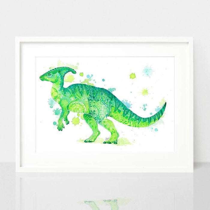 Dinos Theme Wall Art - Earthdrawn Studio (A4 size)