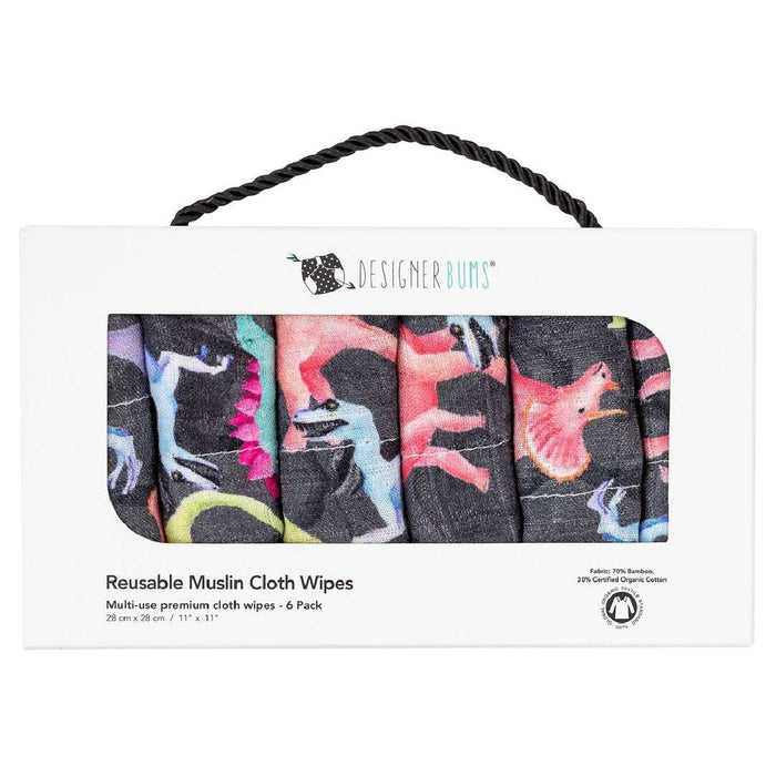 Reusable Muslim Cloth Wipes - Designer Bums