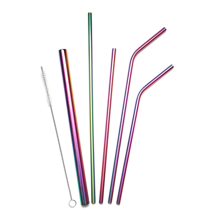 Stainless Steel Straw Set