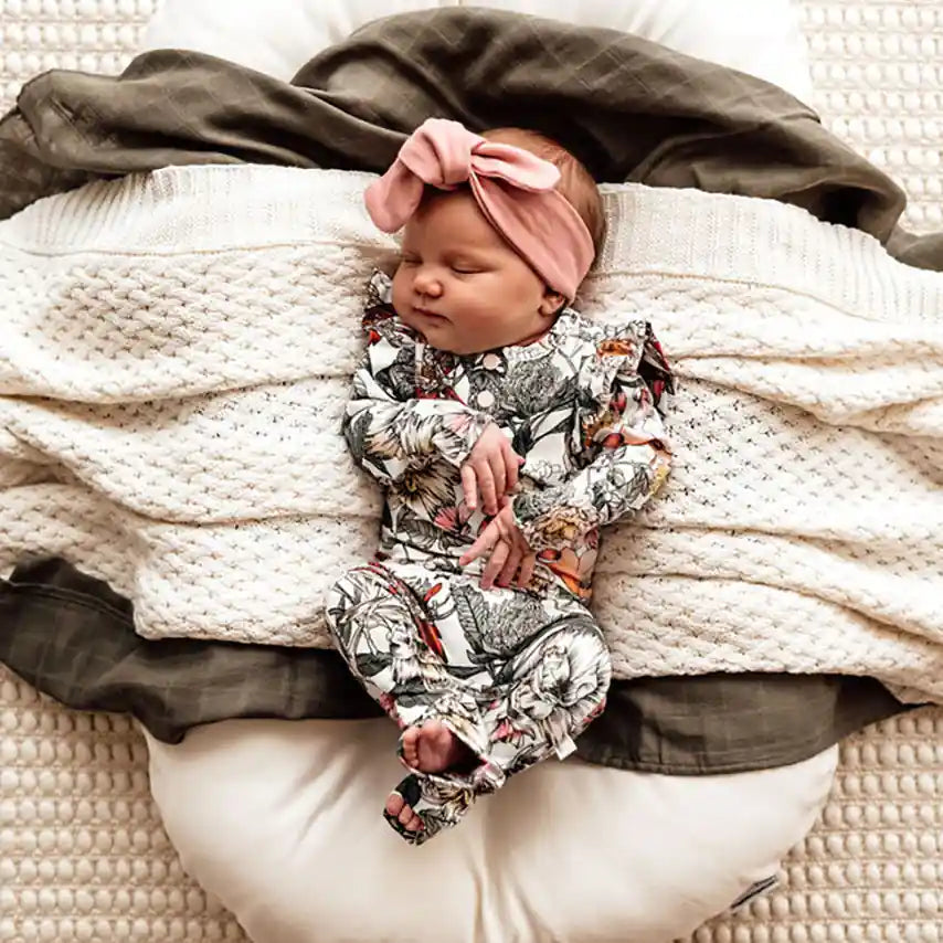Snuggle Hunny Baby Onesie Growsuit Australiana