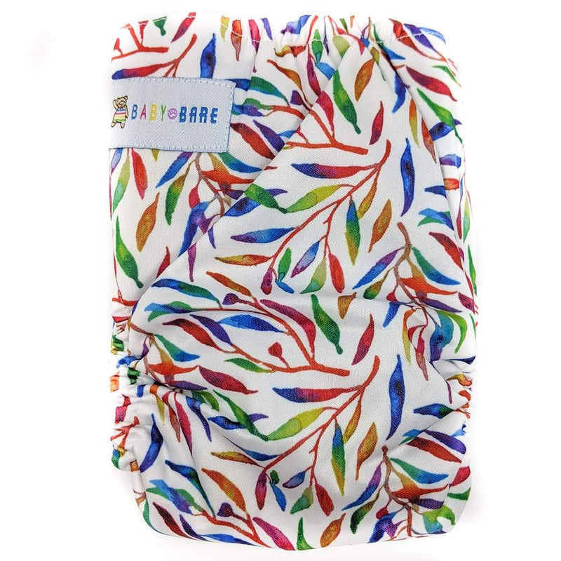 Bare Cub - Teddy Bare- Side Snapping Cloth Nappy