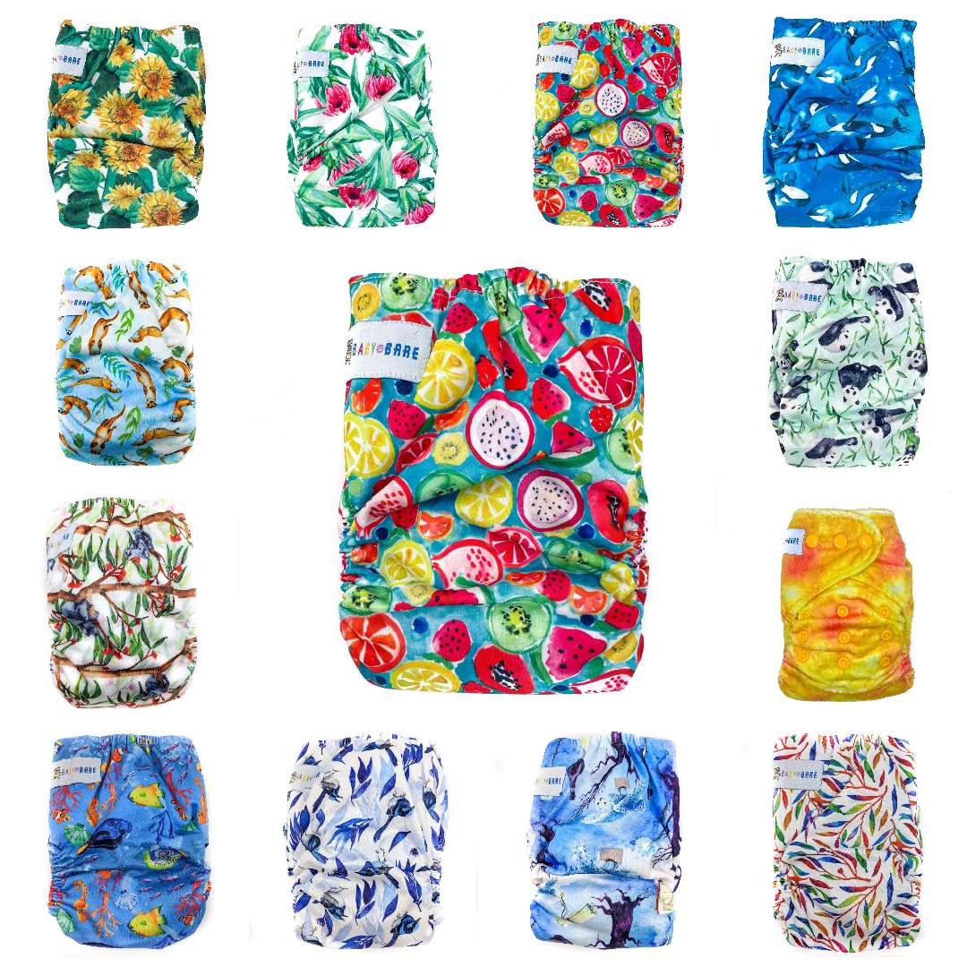 Snapping Cloth Side snapping cloth nappies