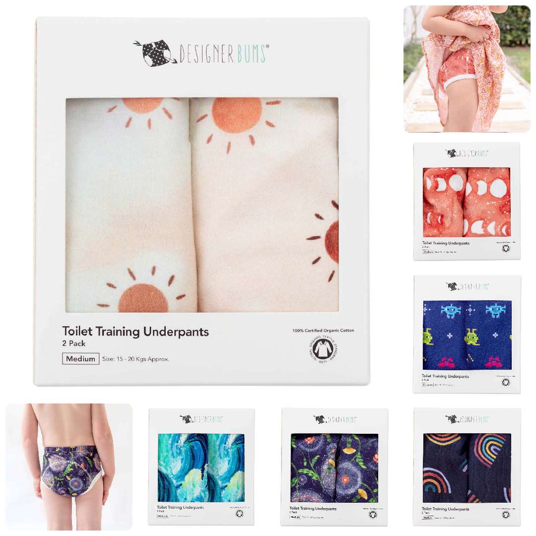 Training Underpants 2pack - Designer Bums