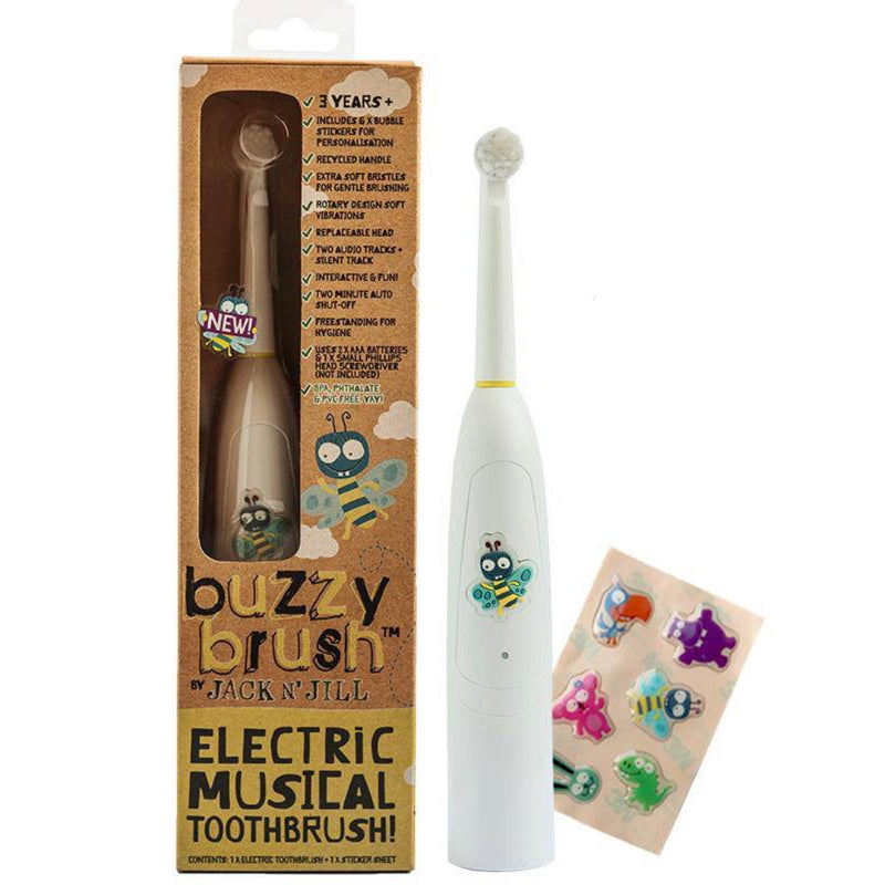 Jack N' Jill - Buzzy Electric Musical Toothbrush